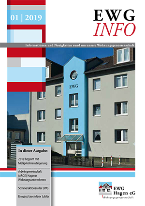EWG Hagen Info - Mieterzeitschrift Ausgabe 01.2019